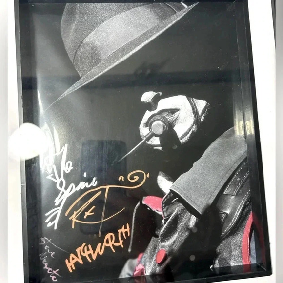 Steam Powered Giraffe - Framed Picture of ‘The Spine’ Signed  by the Band 🎸🦾 - Picture 10 of 12